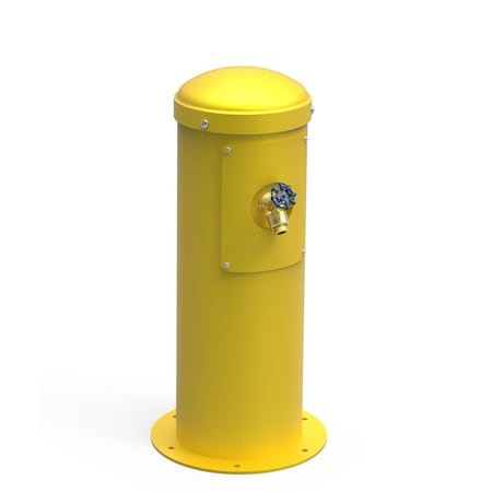 Elkay Yard Hydrant With Hose Bib Non-Filtered Non-Refrigerated Yellow LK4460YHHBYLW